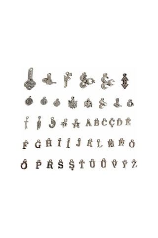 Hematit İki İsim Yazılı Kişiye Özel İsimli Doğaltaş Tesbih