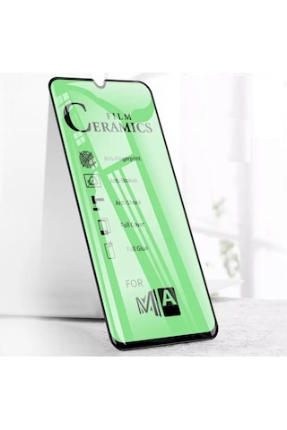 Xiaomi Redmi Note 7 Ekran Koruyucu Seramik Nano Cam Esnek Tam Full Kaplayan Kırılmaz