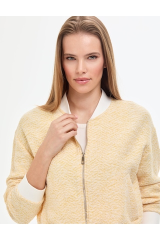 Pierre Cardin Kadın Limon Hırka Örme 50319913-vr035