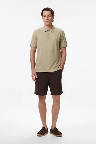 Nautica Erkek Bej Regular Fit Polo Yaka T-shirt-14603