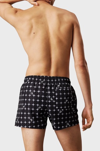 Calvin Klein Erkek Mayo Short Km0km01172 0go Siyah-beyaz Siyah-beyaz