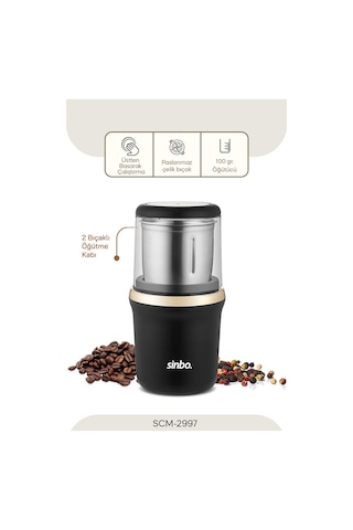Sinbo SCM-2997 Kahve & Baharat Öğütücü
