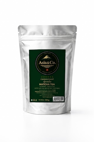 Asia&co Ceremonial Grade Matcha 250g %100 Saf Japon Matcha
