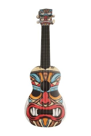 Soprano Ukulele Yüz Desenli