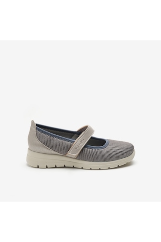 6012 Grey Babet Kadın 27 B87 Sx Carema Fly Flot Cloth Slipper Cloth
