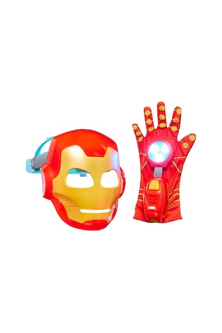 Marvel Iron Man And His Awesome Friends Teknolojik Kahraman Rol Yapma Seti, Iron Man Maskesi Ve Elek