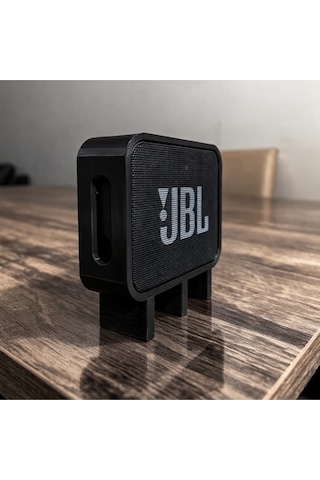 Go 3 Uyumlu Hoparlör Standı Masaüstü Yükseltici Mini Speaker Tutucu Siyah