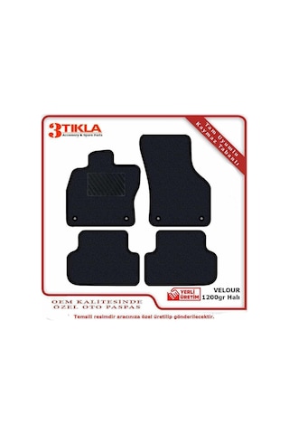 Subaru Legacy 2004-2009 Halı Paspas Siyah