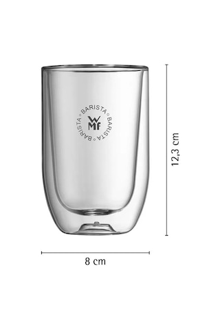 Wmf Barista Cam Kahve Bardağı 2'li 3201112011 Şeffaf