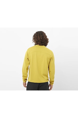 Salomon Motomesh Crewneck W Kadın Günlük Sweatshirt Lc2647200 Yeşil