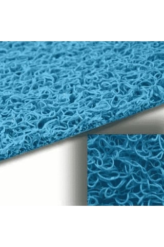 Berika Pls Sk006465 Turkuaz Kıvırcık Paspas 100 Cm 14 Mm 1 Metre Turkuaz