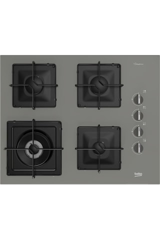 Beko BFC 631 G - Bock 6510 EWG - BDE 6062 G Gri Buhar Destekli Ankastre Set