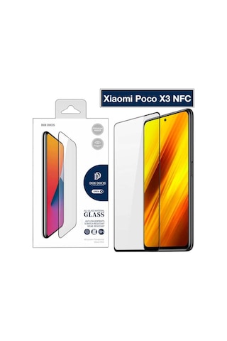 Dux Ducis Full Kaplama Xiaomi Poco X3 Nfc Pro Cam Ekran Koruyucu Siyah (525287914)