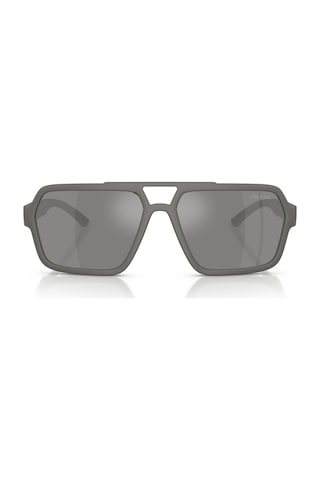 Prada 0psa06s 16x7w1 59 Erkek Güneş Gözlüğü Altın - Beyaz