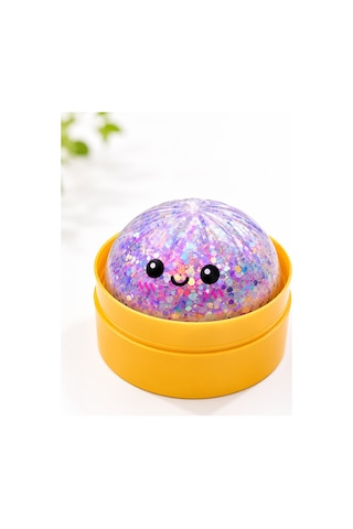 1 Adet Çin Mantısı Squishy Stres Topu Simli Sıkılabilir Yumuşak Oyuncak