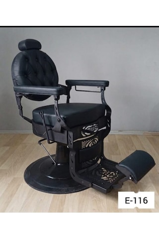 Egeli E-116 Berber Koltuğu Siyah