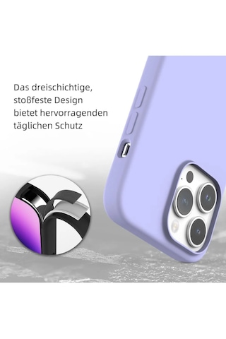 Yüksek Kaliteli İphone 13 Pro Uyumlu Kılıf Liquid Silikon Renk...