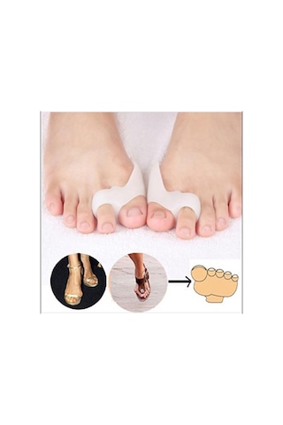 Silikon Makaralı Ayak Baş Parmak Kemik Koruyucu Bunyon