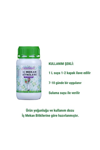 Doctor Bahçem İç Mekân Bitkileri Özel Sıvı Bitki Besini 1 Lt 1000 ML