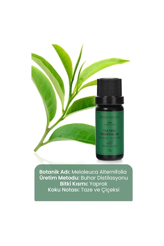 Bade Natural Çay Ağacı Uçucu Yağı %100 Saf 10 ML