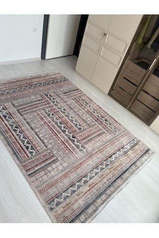 Andromeda Halı Valencia Serisi N0286a Salon Oturma Yatak Odası Halısı Çok Renkli