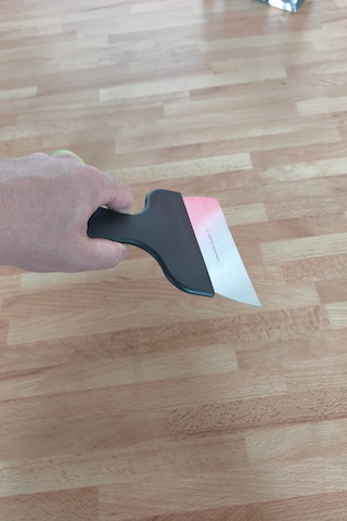 Dr.maya Geniş Metal Uçlu Spatula Siyah