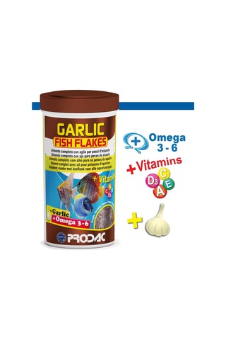 Prodac Garlic Fish Flakes 100gr Açık