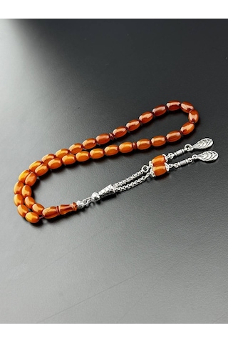 Alman Sıkma Kehribar Tesbih Hcz-model Cvdwuy Turuncu