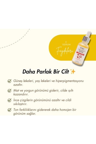 Vi&Op Cosmetics Gilaburu Yağı Özlü Gözaltı Cilt Aydınlatıcı Serum 30 ML
