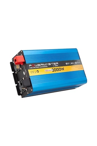 Sh Powermaster Pwr-2000 12 Volt 2000 Watt Pure Sinüs Wave İnverter Najmaddin
