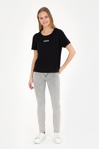 U.S. Polo Assn. Kadın Gri Skinny Fit Jean Pantolon 50280330-DN0025