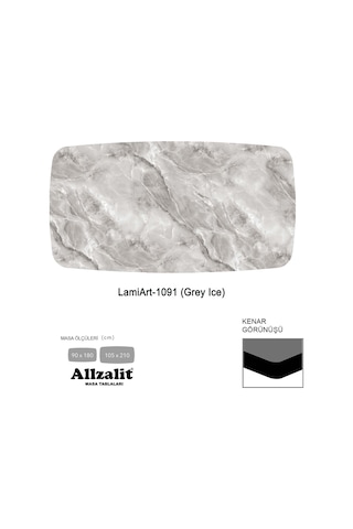 Lamiart Masa Tablası 105x210 - Dclamart-1091 - Greyıce Çok Renkli Lamiart Masa Tablası 105x210 - Dclamart-1091 - Greyıce Çok Renkli