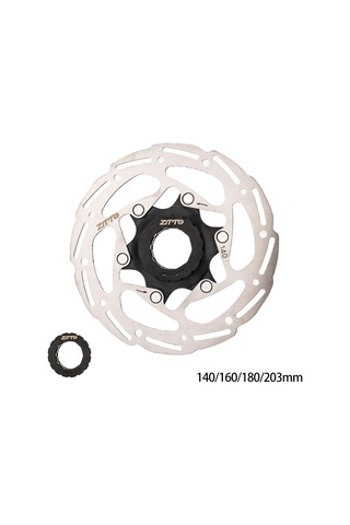 Mufunye Mtb/dağ/yol Bisikletleri İçin Paslanmaz Çelik Merkezi Disk Fren Rotoru - Kilitli Halka Tasarımlı Dayanıklı Bisiklet Kilidi Diğer