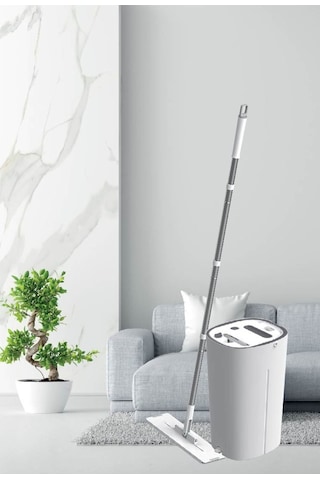 Vip Ahmet Vipset Akıllı Mop Set Temizsu 3Lt + Kirli Su 5L + 2L Smart Mop VP-494