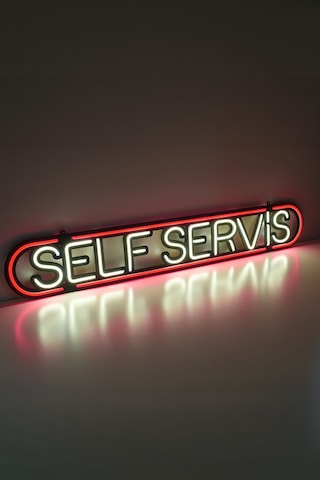 Self Servis Neon Dekor