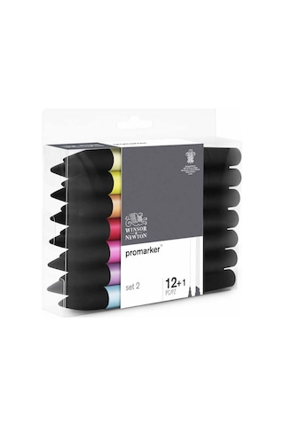 Winsor Newton Promarker 12+1 Kalem Seti 2 4832