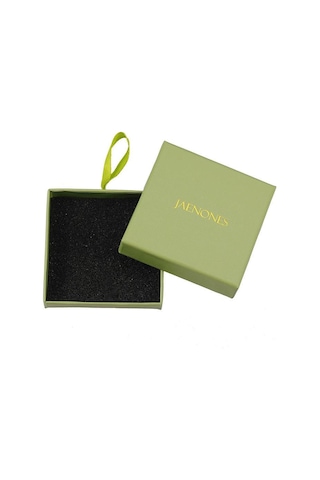 Kangvka Gümüş Ve Pırlanta Bileşenlerini Saklamak İçin Zarf Şeklinde Küçük Boyutlu 7.5 1.8cm Dekoratif Saklama Kutusu - 18g Hafif Tasarım Yeşil