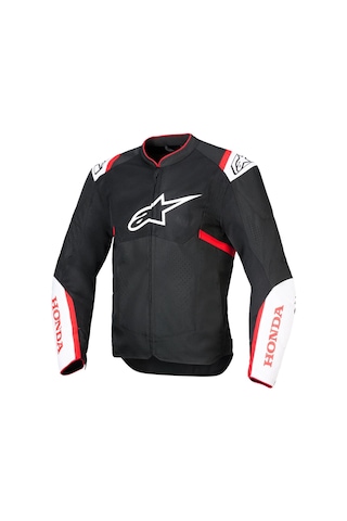 Alpinestars Honda T-sps Air V2 Korumalı Motosiklet Montu Siyah Beyaz Kırmızı
