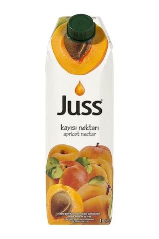 Juss Kayısı Nektarı 1 Lt X 6 Adet