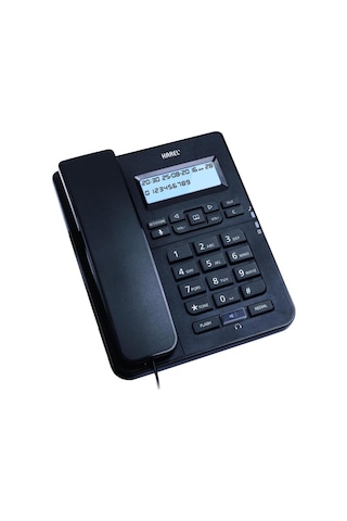Tm145 Siyah Tm145 Siyah Kablolu Telefon, Siyah