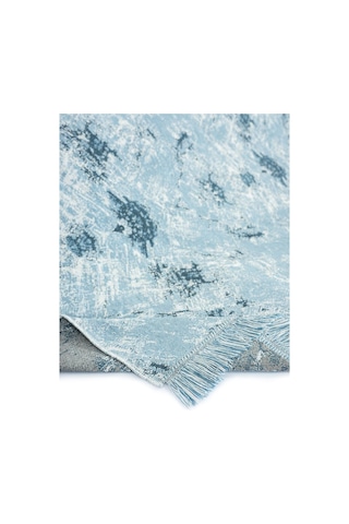 Çok Amaçlı Pamuklu Örtü- Kanepe-koltuk Şalı-koltuk Örtüsü 170x220-1086 Mavi