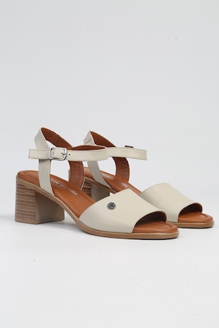Pierre Cardin Pc-7222 - 3807 Bej-kadın Topuklu Ayakkabı 001