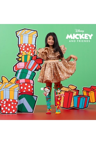 Madmia Mickey Çorap Çok Renkli