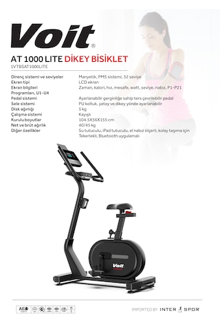 Voit At1000 Lite Dikey Bisiklet
