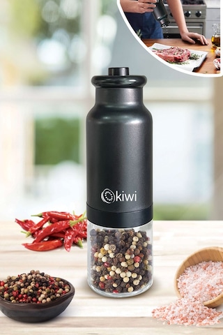 Kiwi KSPG-4809 Sensörlü Tuz & Karabiber Değirmeni