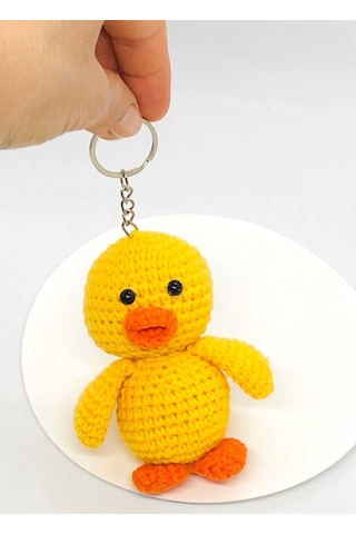 Amigurumi Ördek Anahtarlık