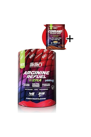 SSN Sports Style Nutrition Arginine Refuel Zma 315 Gr(ORMAN MEYVE) Amino Asit