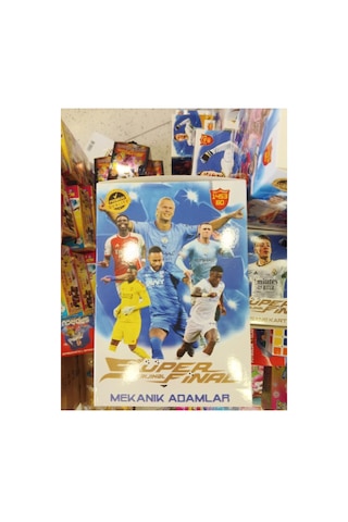 Süper Final Mekanik Adamlar En Son Sezon Futbolcu Kartları 150 Paket 3lü 450 Kart Dekomeka150