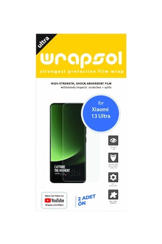 Xiaomi Uyumlu 13 Ultra Ekran Koruyucu Poliüretan Film