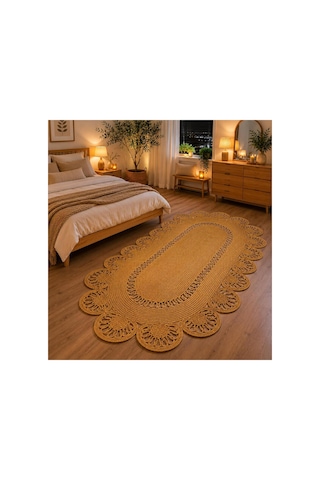 Jüt Kilim, Paspas, Mutfak Halısı, Banyo Paspası, Kilim, Halı, Oturma Odası Halısı, Balkon Paspası 220hasırbambu 220hasırbambu